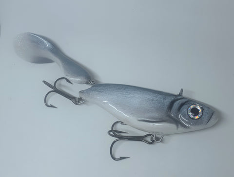9 3/4" Waggerbait Swimmer - Mouse