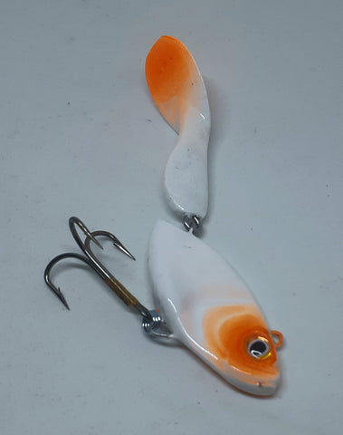 6" Waggerbait Swimmer - Ghost